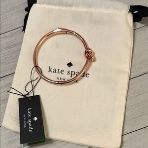 Kate Spade Rose Gold Knot Bracelet